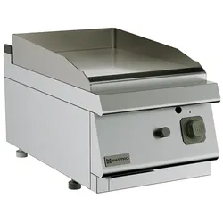 Mastro, Gas-Grillplatte, Tischmodell, glatte Platte, 400x730x300 mm