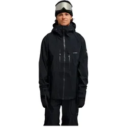 Quiksilver, Herren, Skijacke, Highline Pro 3L Gore-Tex Jk - Skijacke - Herren (M), Schwarz