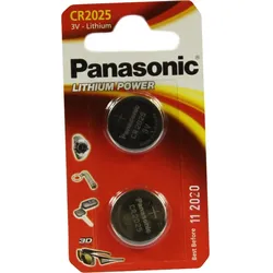 Batterie Lithium Zelle 3V Cr2025 2 ST