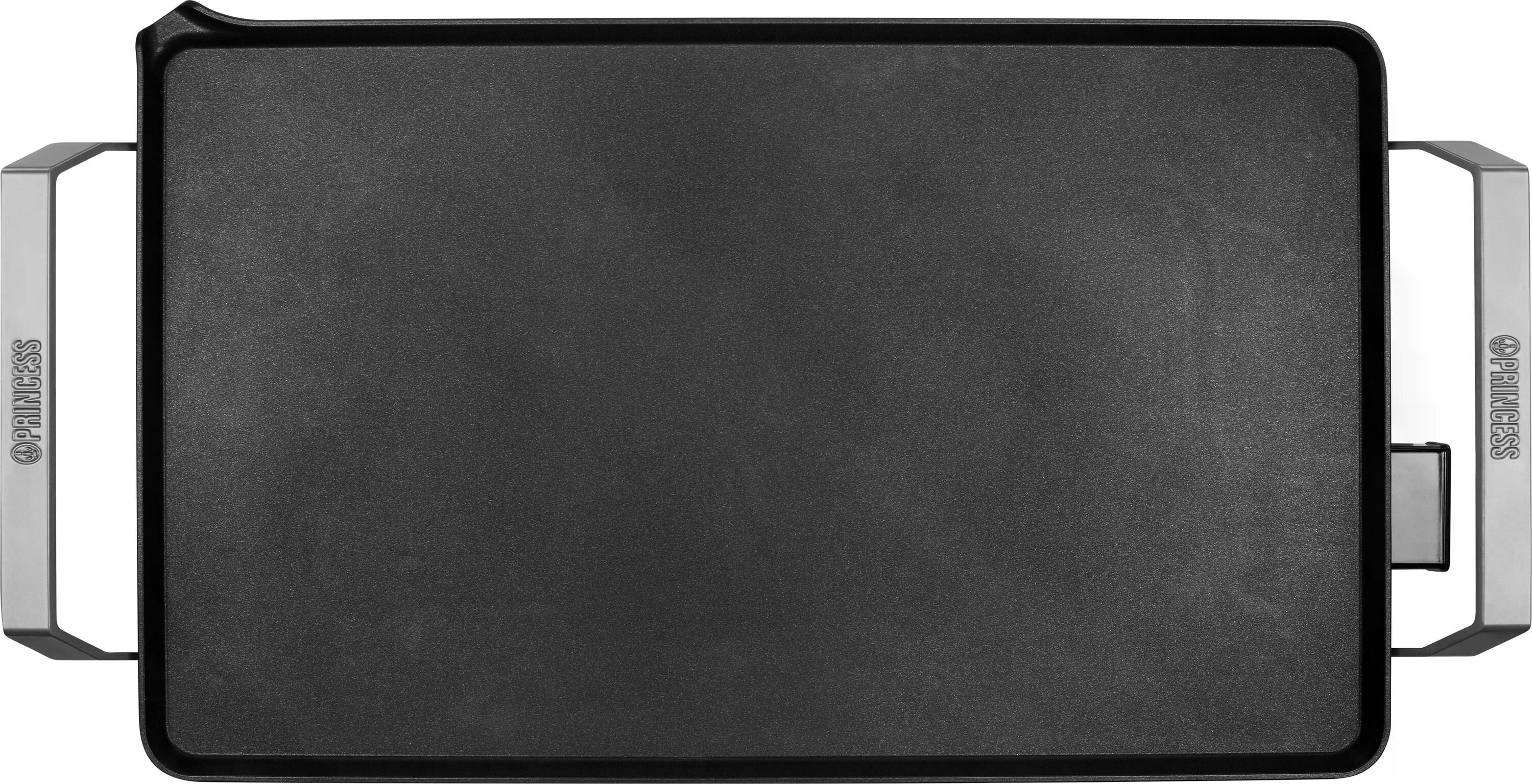 Tischgrill PRINCESS "103120 Chef Premium XXL 2500 W", schwarz, T:72,8cm, Kontaktgrill_Standgrill_Tischgrill_Teppanyakigrill, Tischgrill schwarz Einheitsgröße
