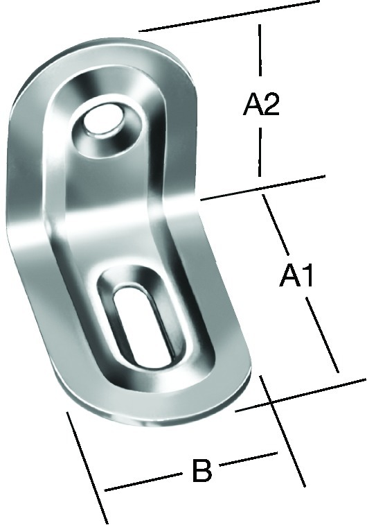 Verstellwinkel VORMANN AUGUST 000174, verzinkt 000174001Z