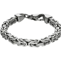 Zeeme Basic Armband Silber 925 poliert Königskette 7mm breit