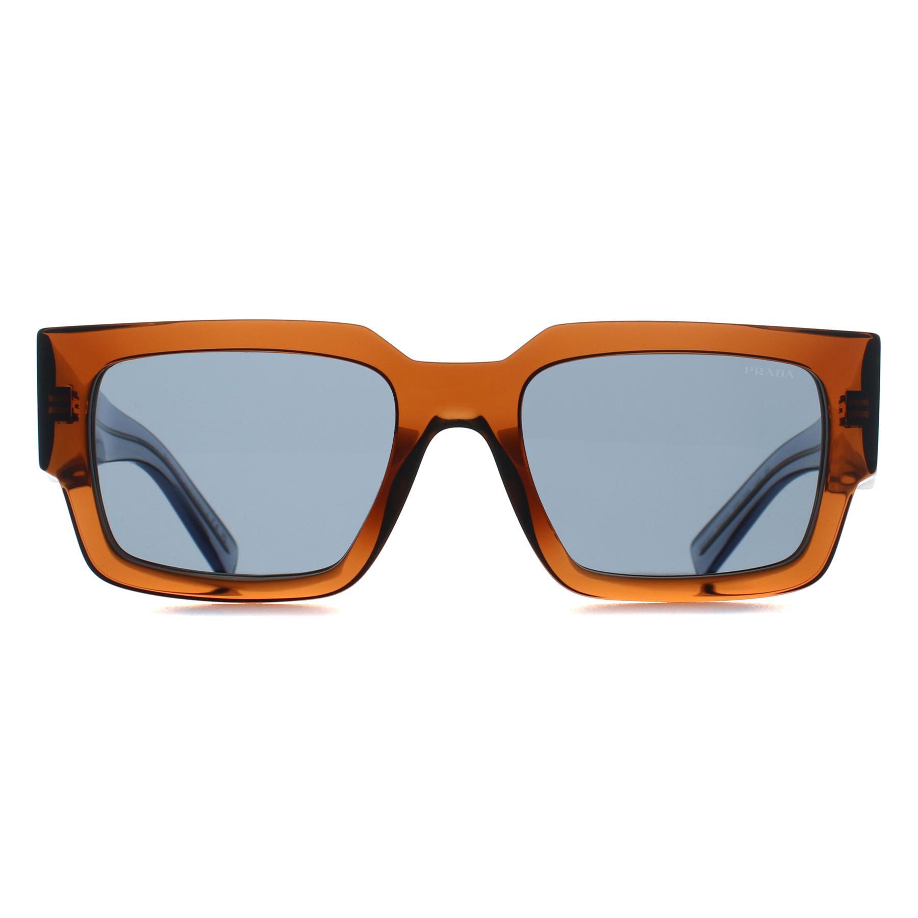 Prada PRB17S 25F70B chocolade donkergrijze zonnebril