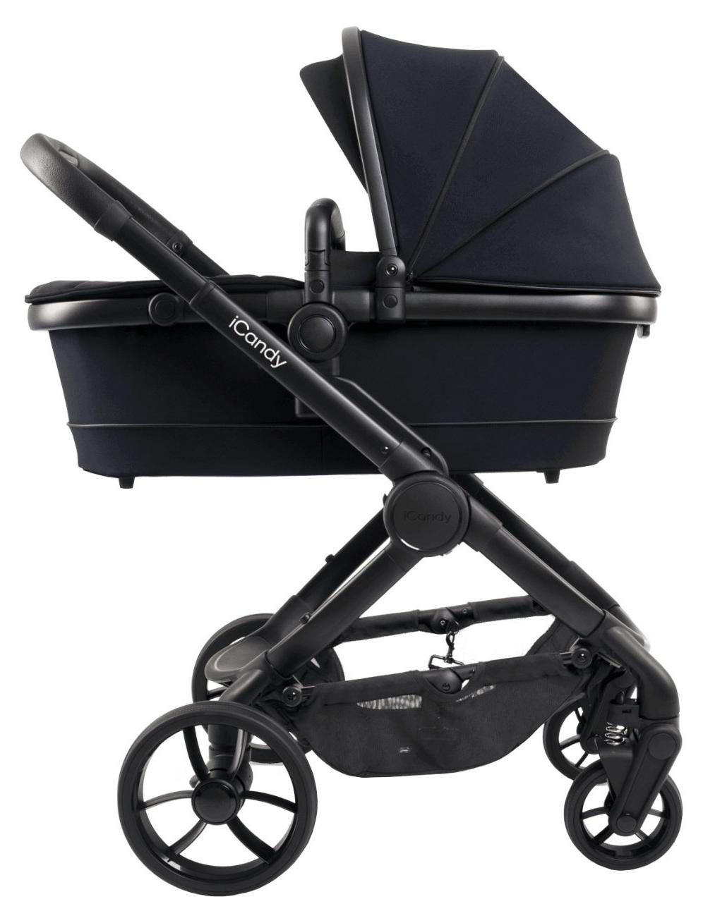 ICandy Peach 7 Kinderwagen 2-in-1 - Essential Bundle - Black