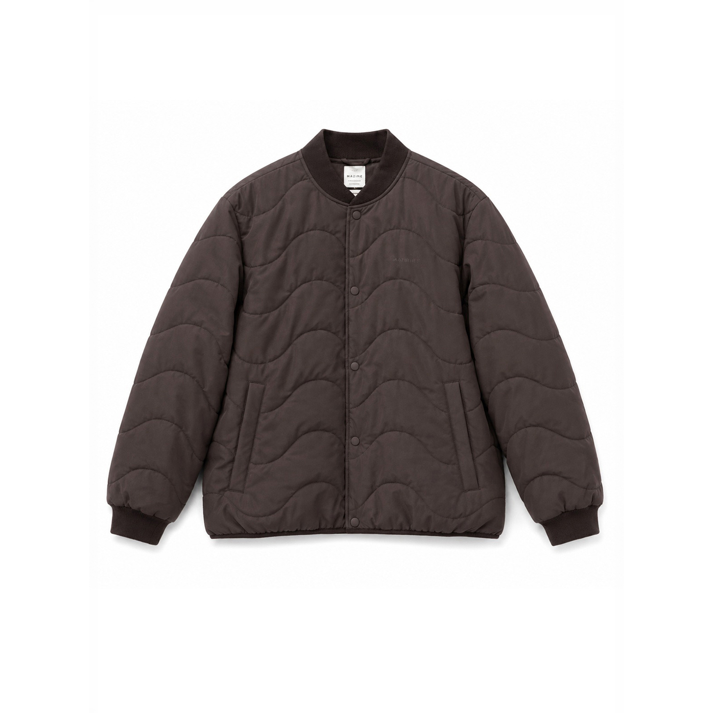 Mazine Liner Herren Kunstfaserjacke grau Größe S Lifestyle Wasserabweisend