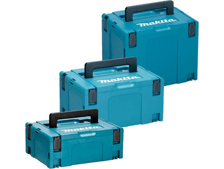 Lot de 3 boîtes de transport MAKPAC tailles 2\, 3 et 4 - MAKITA MAKPACSET