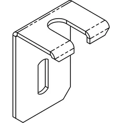 Van Geel 350123 FE Haltbügel V4A