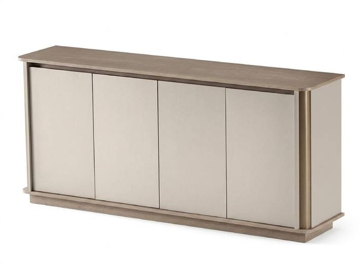JVmoebel Sideboard Konsolentisch moderner Stil Beige vielseitiges Design Minimalismus, Made in Europa