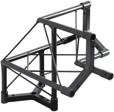 Stageworx Deco Truss 3-Way 90Â° Corner nero
