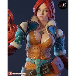 Crimson Hair Witch | ESMonster 1:6 nsfw