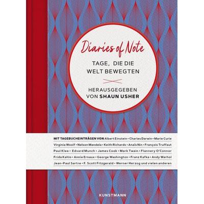 Diaries of Note, Gebundene Ausgabe von , Kunstmann, A, 978-3-95614-691-6