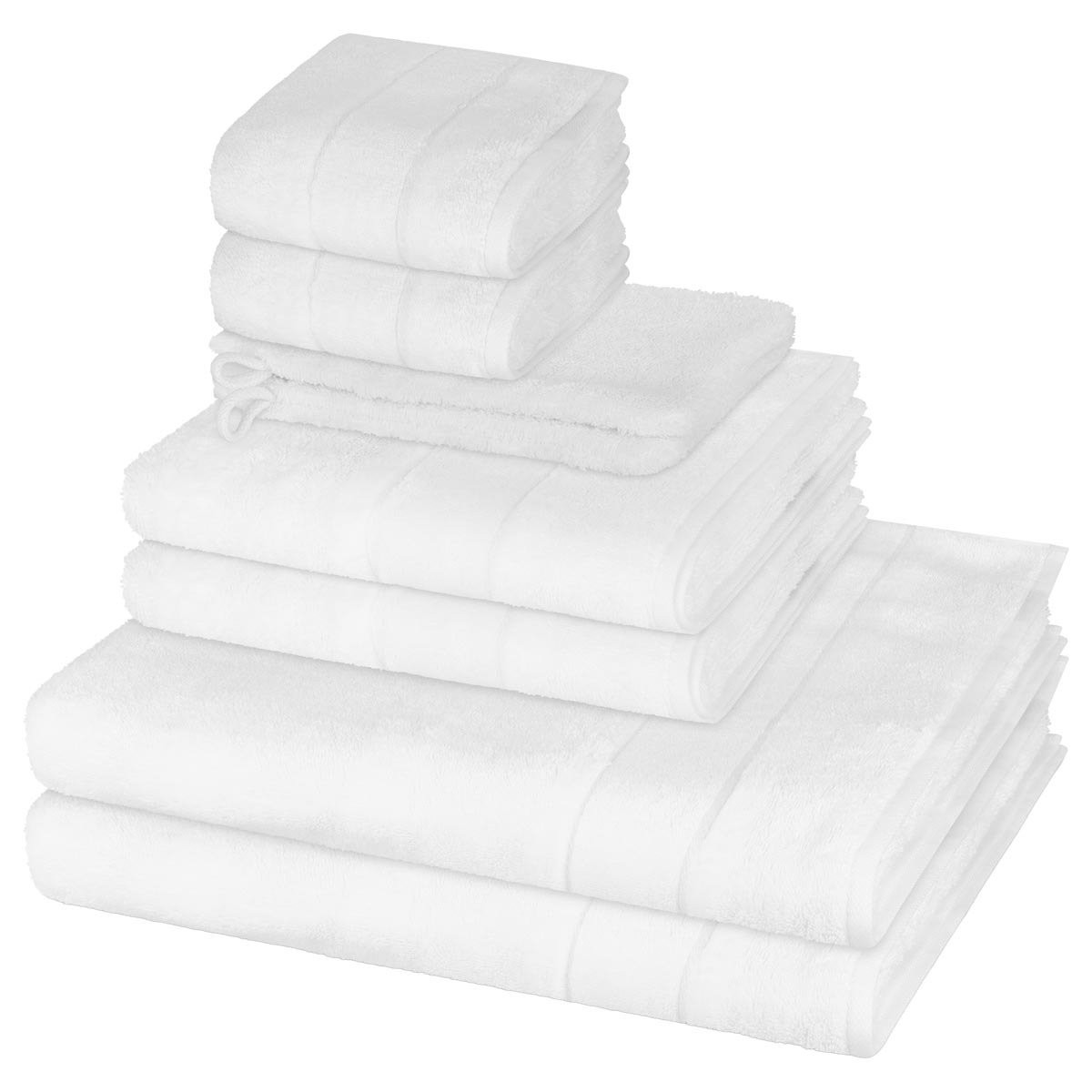 Cawö Noblesse Handdoekenset 8 stuks