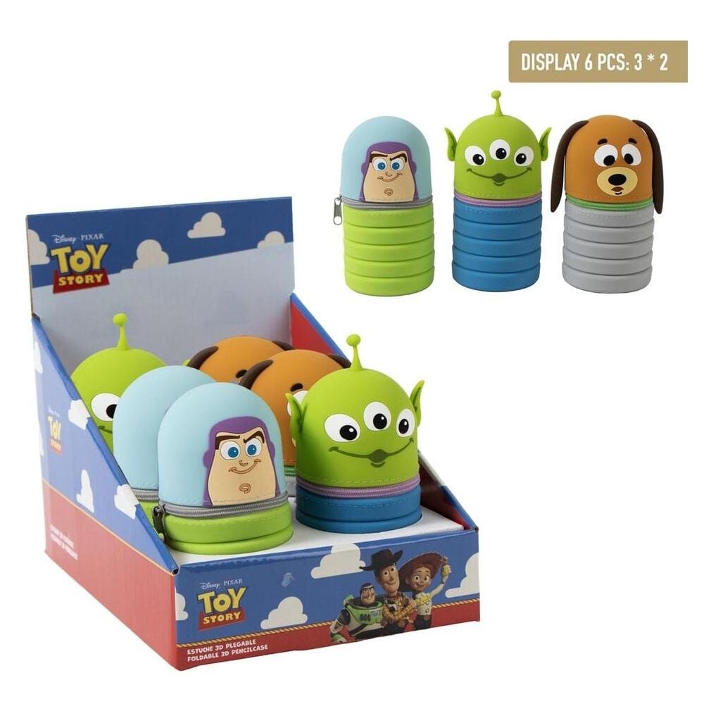 Cerdá Disney Trousse en silicone Toy Story présentoir (6) (CER2700002365)