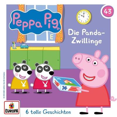 Folge 43: Die Panda-Zwillinge - Mark Baker,Neville Astley, Audio, 4066339784734