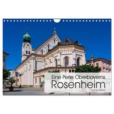 Eine Perle Oberbayerns - Rosenheim (Wandkalender 2027 DIN A4 quer), CALVENDO Monatskalender