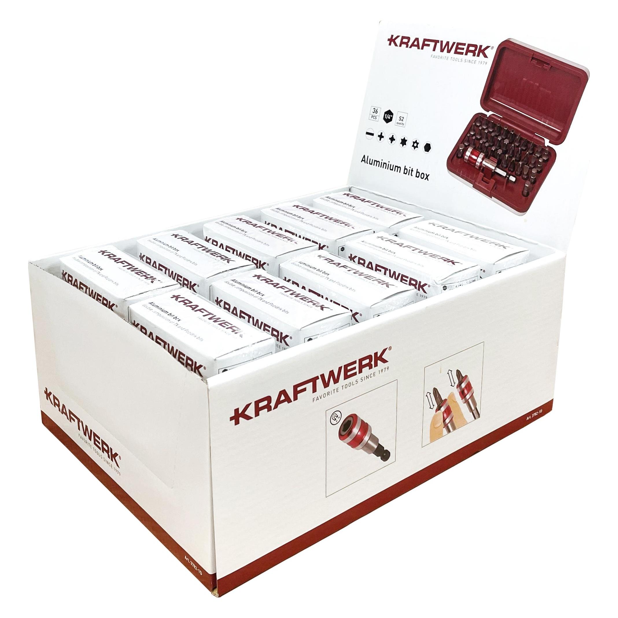Kraftwerk Display ALUBIT-Box (3782-1D)