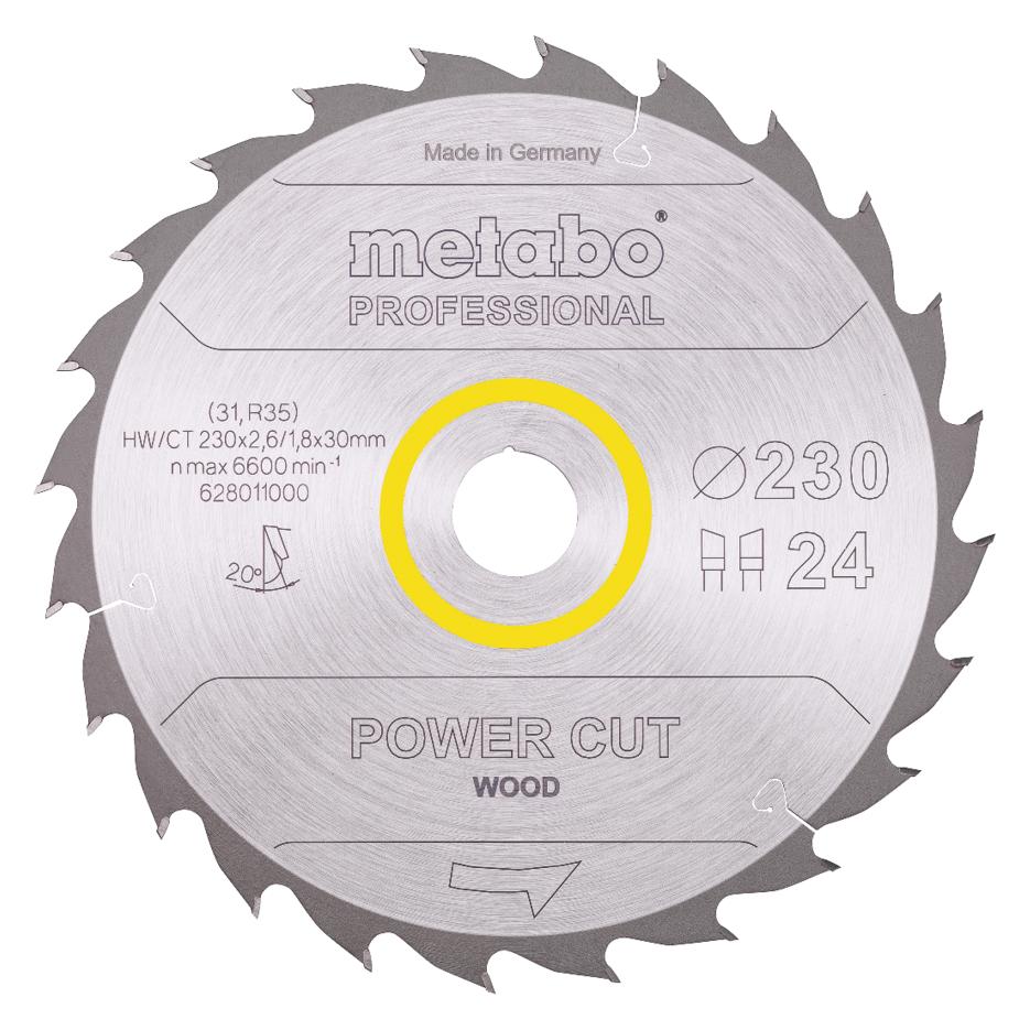 Metabo KreissägeblattHW/CTx30x26/8 (628011000)