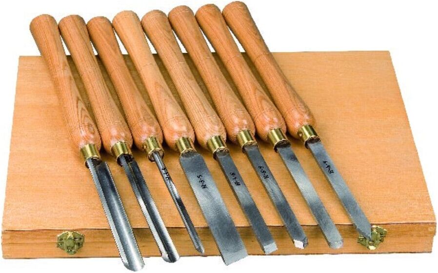 holzstar Drechselmesser-Set 8-teilig ; Stürmer (5931011)