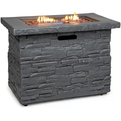 Anafi Gas-Feuerstelle 40.000BTU/13kW Abdeckung Edelstahlbrenner