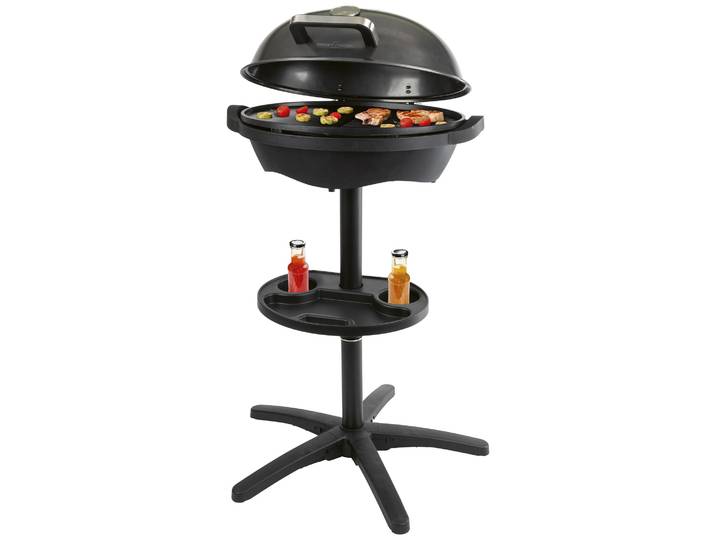 ProfiCook® Barbecue électrique Intérieur & Extérieur 2400W Sans fumée Barbecue électrique pour balcon 2in1 debout/de table Barbecue électrique PC BQS 1303