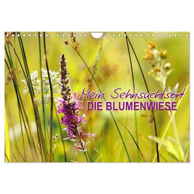 Mein Sehnsuchtsort, die Blumenwiese (Wandkalender 2027 DIN A4 quer), CALVENDO Monatskalender