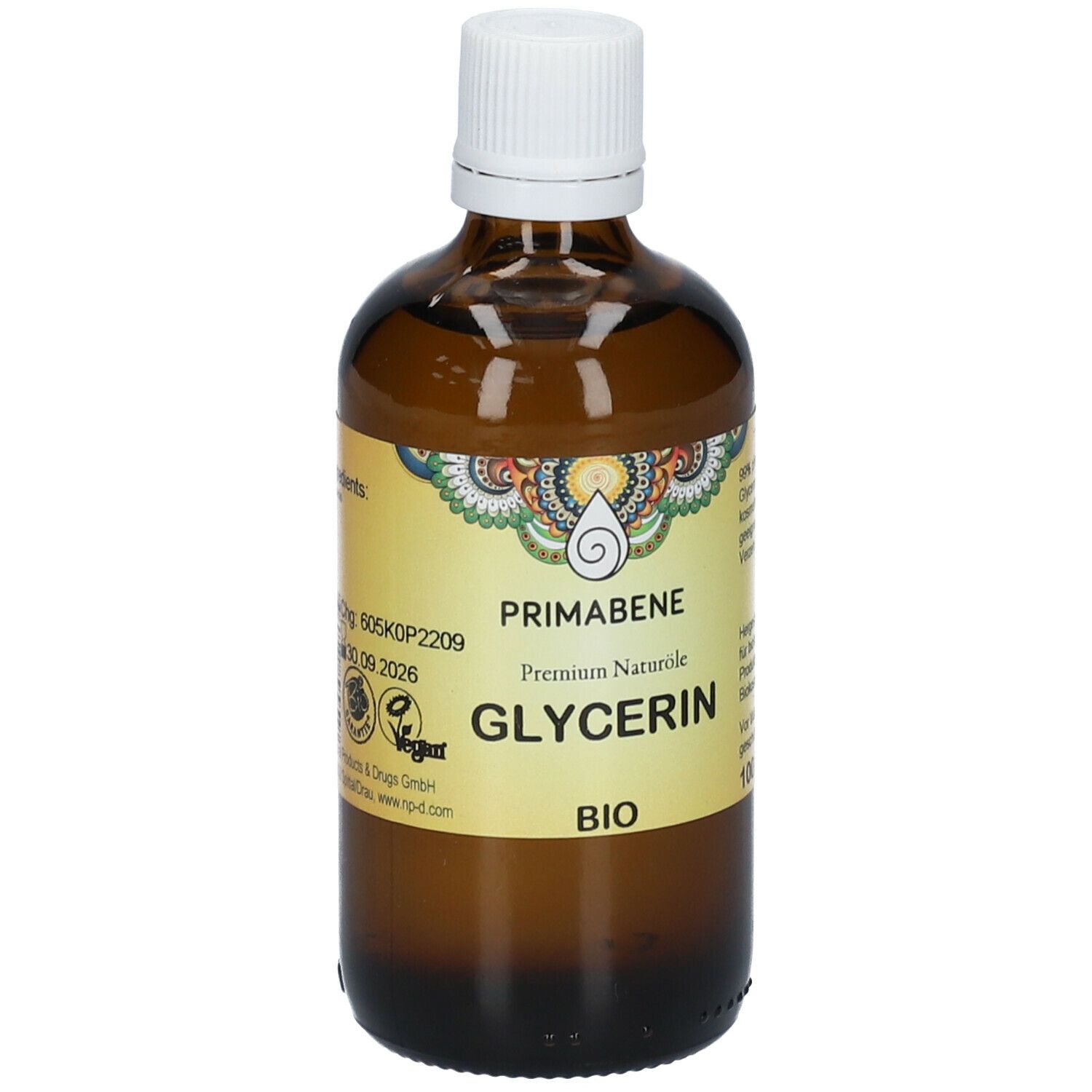 Glycerin 99% NPD BIO Primab 100 ml Flüssigkeit