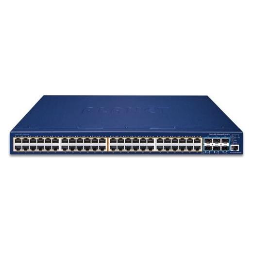 Planet L3 48-Port GE PoE+ + 6-Port SFP+ SGS-6310-48P6XR (48 Ports) (SGS-6310-48P6XR)