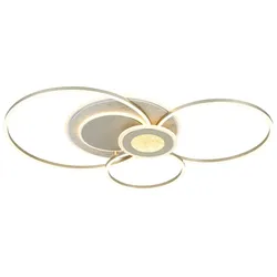 Novel LED-Deckenleuchte DECKENLEUCHTE - L/B/H ca. 90.00x67.00x7.00
