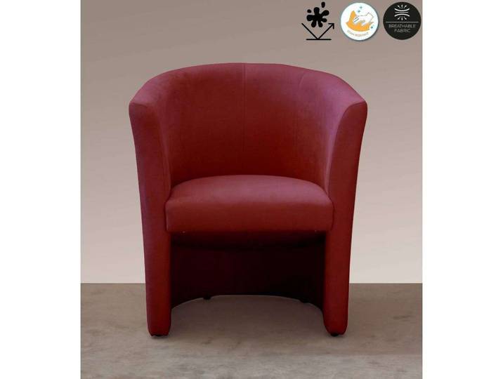 Home affaire Cocktailsessel Tabby (1-St), Antifleck-Beschichtung