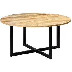 vidaXL, Esstisch, Jadonina (Massives Mangoholz) (150 x 150 x 73 cm)