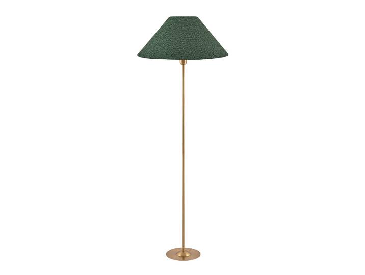 Iris Stehleuchte grün/messing Textil - Globen Lighting - Wohnzimmer - Skandinavisch - Stoff / Textil - Einflammig