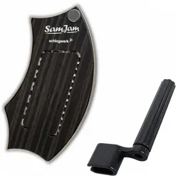 Schlagwerk SamJam Guitar Snare HC mit Saitenkurbel (Perkussion), Perkussion, Schwarz