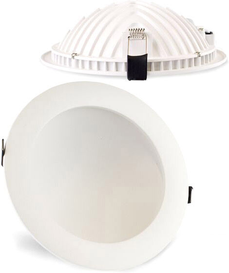 Isoled Led Downlight Luna 18w, Indirektes Licht, Weiß, Warmweiß
