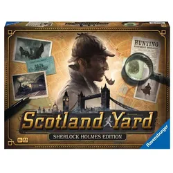 Ravensburger Sherlock Holmes Scotland Yard (Deutsch, Englisch, Französisch, Italienisch, Niederländisch, 2 - 6 Spieler)