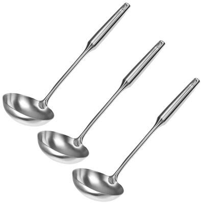 YBM Home Soup Ladle with Ergonomic Round Handle for Kitchen, 2410