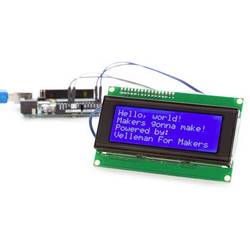 Whadda WPI450 Display-Modul () Passend für (Entwicklungskits): Arduino mit Hintergrundbeleuchtung