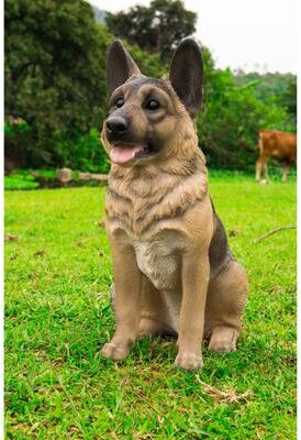 Hi-Line Gift Ltd. Small German Shepherd Sitting Statue