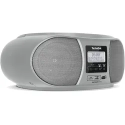 TechniSat DigitRadio 1990 (DAB+, FM, Bluetooth), Radio, Silber