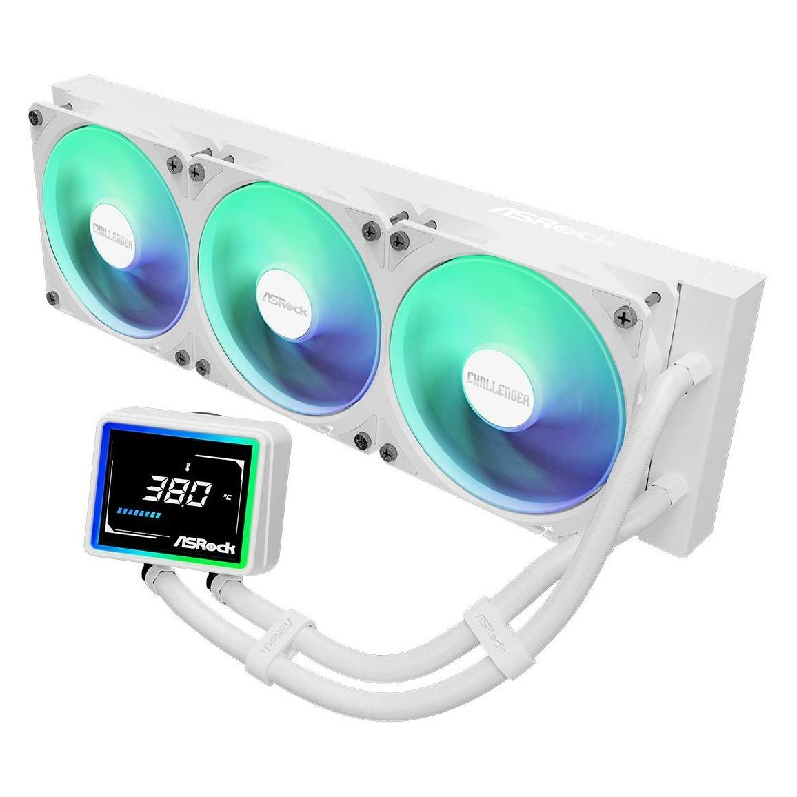 AsRock CPC Challenger 360 Digital ARGB White (90-ACLA36-WAAGA6)
