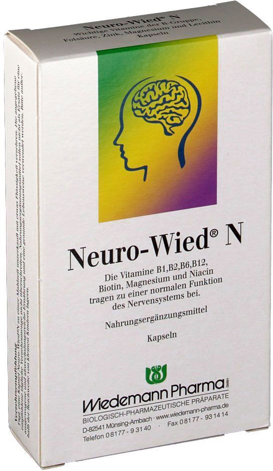 Wiedemann Pharma Neuro Wied N Kapseln 120 St