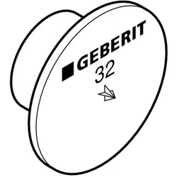 Geberit Schutzabdrückbolzen DN 32 240306001