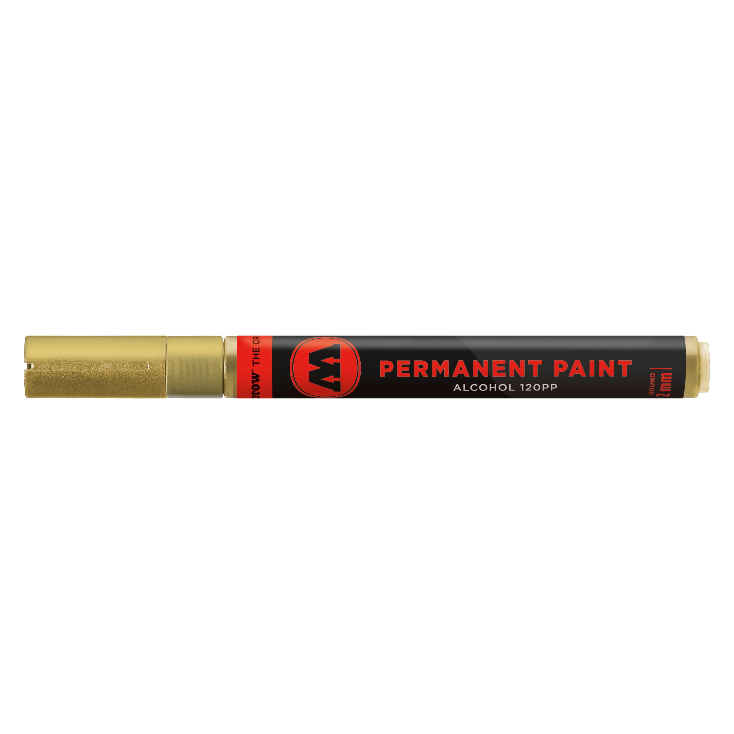 Molotow Filzstift Permanent Paint 120P gold 401 (1x) (120401)