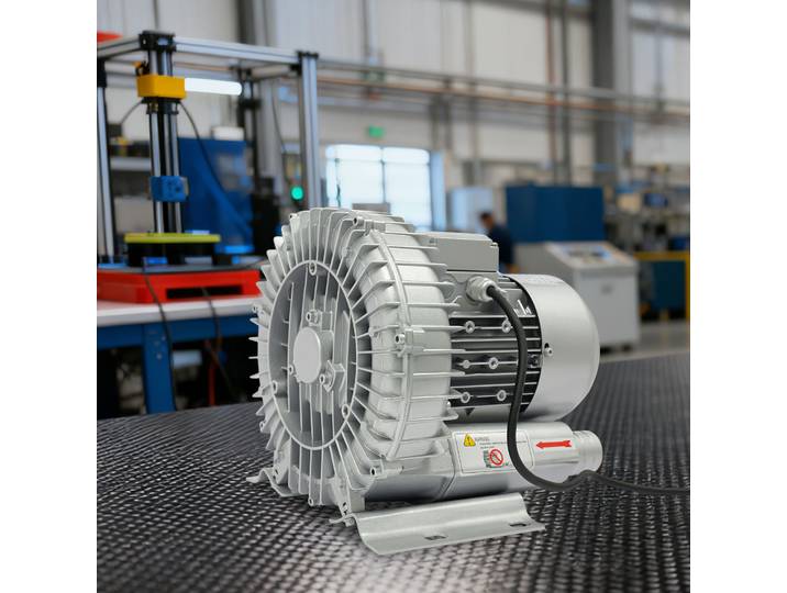 Ventilateur industriel 370W à vortex, moteur tout cuivre pour échange d'air et extraction de fumée