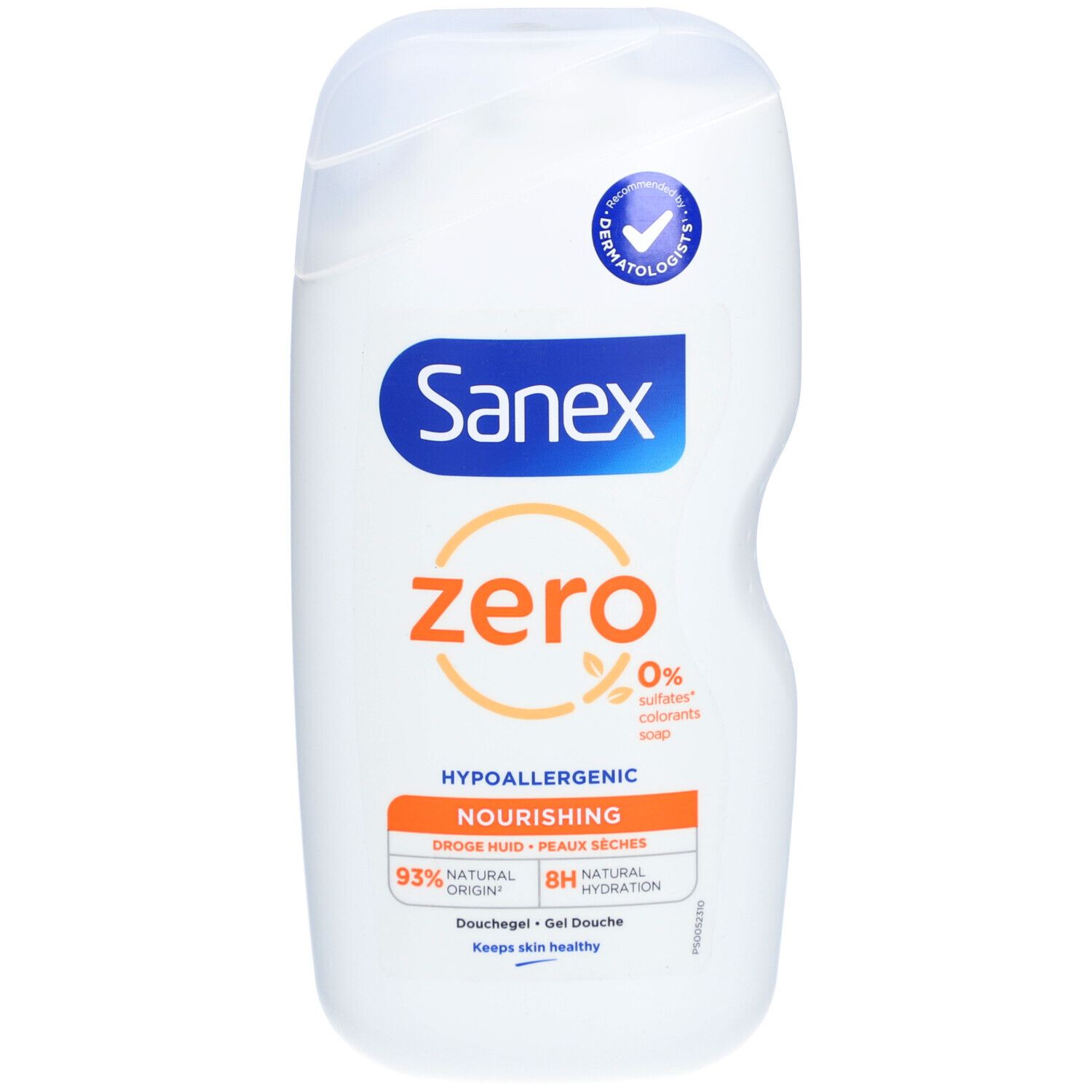 Sanex Zero% Nourishing & Hypoallergenic Douchegel voor Droge Huid 400ml 400 ml Duschgel