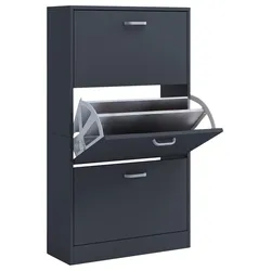 Schuhschrank Sipos L Anthrazit