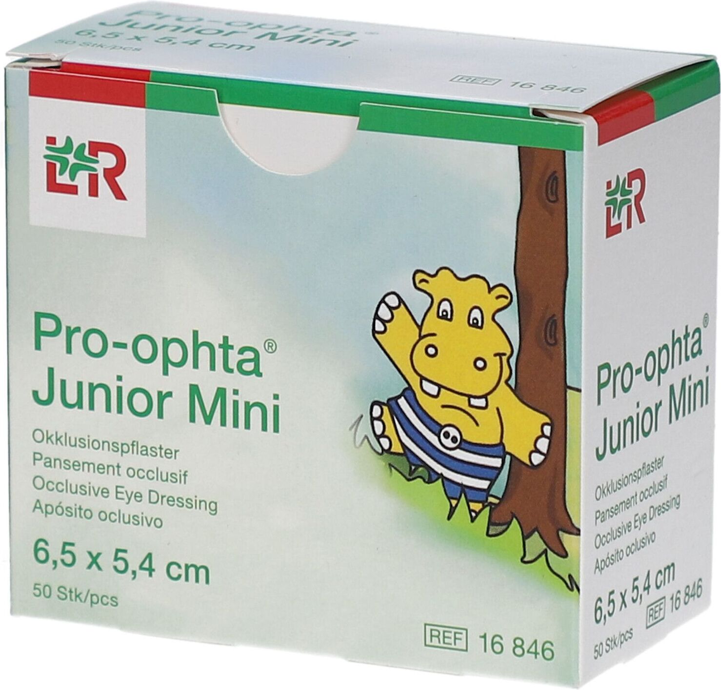 Lohmann & Rauscher Pro-Ophta Junior mini Okklusionspflaster 50 St Pflaster