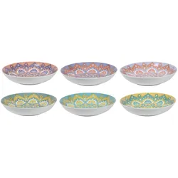 Suppenteller MANDALA (BHT 21x5x21 cm) - BHT 21x5x21 cm