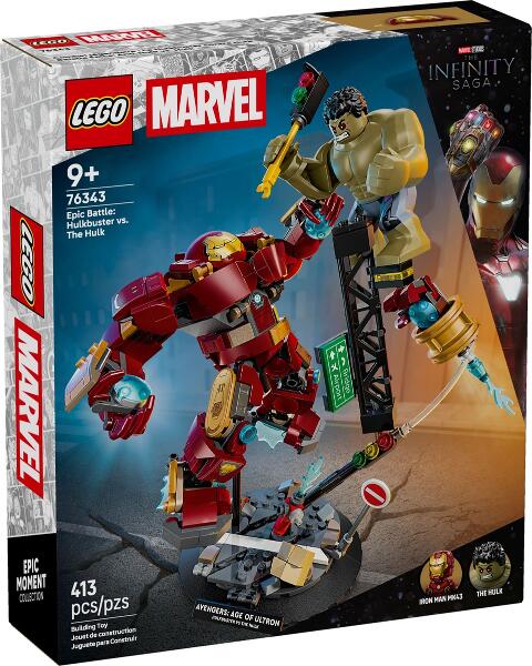 LEGO® Super Heroes 76343 Duell der Giganten: Hulkbuster vs. Hulk