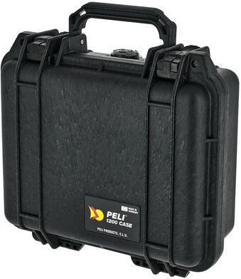 Peli 1200 Foam Black noir
