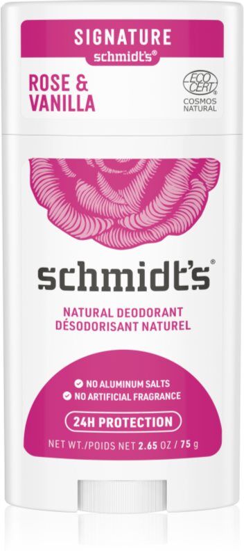 Schmidt's Rose + Vanilla Deo-Stick 75 g